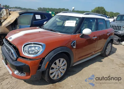 2017 Mini Countryman Cooper S из США, поврежденный, VIN WMZYT3C32H3D98388